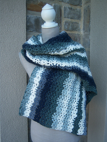 Denim Ombre Wrap photo 4