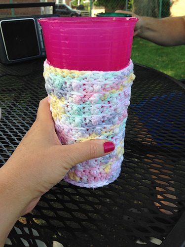 Coaster Cozy Koozie for Iced Drinks photo 4