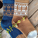 Chaussettes Nuit d'automne pattern