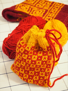 Ravelry: Golden Vermillion Necessaire pattern by Hanxiao Zhou