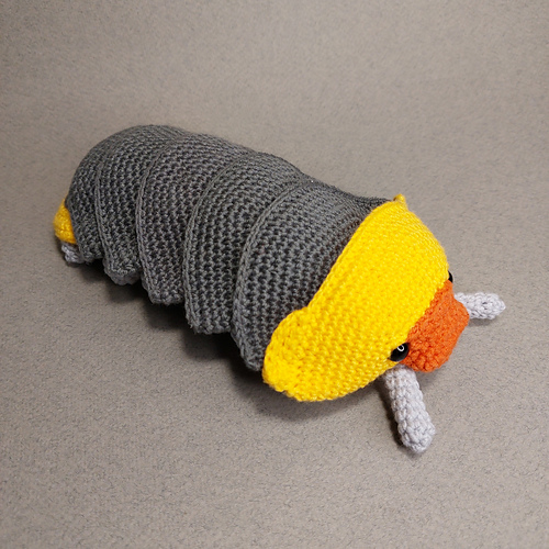 Ravelry Rubber Ducky Isopod pattern by Anna Sytnikova