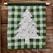 Plaid Christmas Tree Wall Hanging pattern