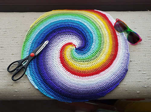 Regnbue Spiral - Li Leahvan