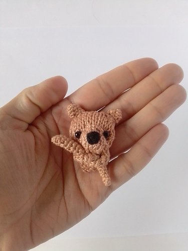 Mini Bear (Brooch or Pin)