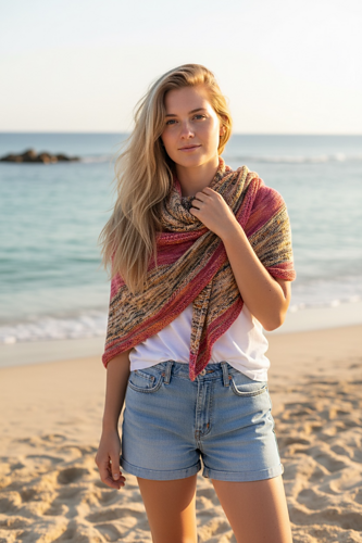 Wonderland Triangle Scarf