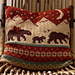 Bear Family Cushion pattern 