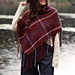 Aberdeen Plaid Poncho pattern 