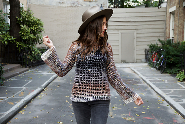 Ravelry: Night Lights Sweater pattern by Alexandra Tavel