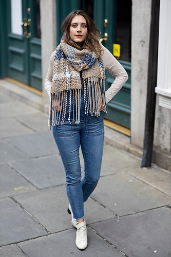 Waterbury Plaid Blanket Scarf photo 10