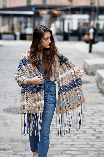Waterbury Plaid Blanket Scarf photo 4