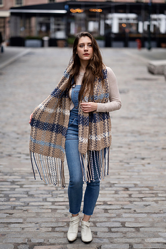 Waterbury Plaid Blanket Scarf photo 12