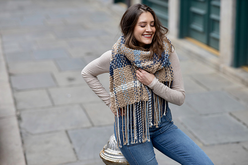 Waterbury Plaid Blanket Scarf photo 11