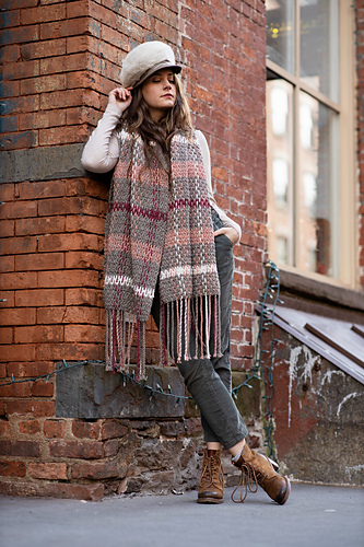 Rosebridge Plaid Blanket Scarf photo 12
