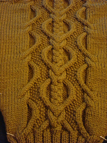 Long Cabled Cardigan photo 2