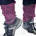 Chevron legwarmers/Viggstickade benvärmare pattern 
