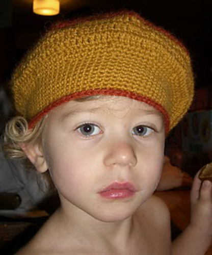 Super simple tam/beret for kids photo 1