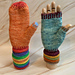 Walkie Welted Mittens pattern 