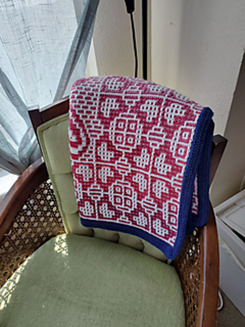 Evie Mosaic Baby Blanket