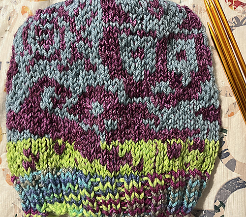 Aztec Cat Hat, Cowl, or Bag photo 1