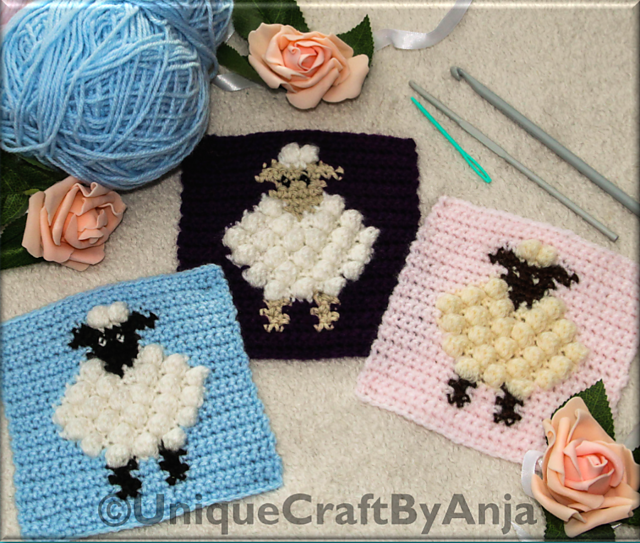 Sheep Granny Square