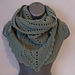 Kerchief Style Triangular Shaped Shawl pattern 