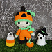 Felton in Pumpkin Costume pattern 