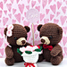 Beary Sweet Valentines pattern 