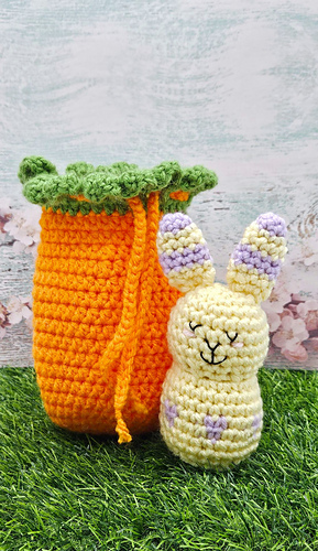 Bunny in Carrot Bag