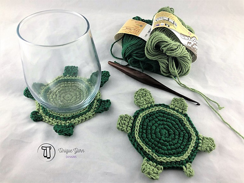 Ravelry: Turtle Coaster pattern by Stephanie Grant