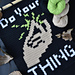 Do Your Thing Wall Hanging pattern 