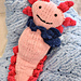 Wobble the Axolotl pattern 