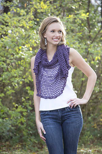 Refracted Lace Shawl photo 2