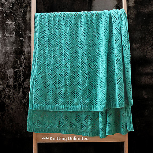 Ravelry Pine Tree Blanket pattern by nalhcib