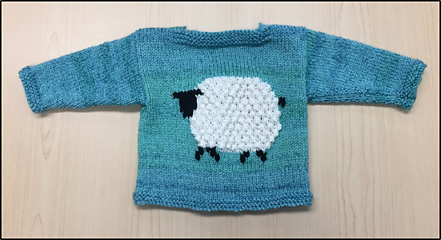 lamb cardigan