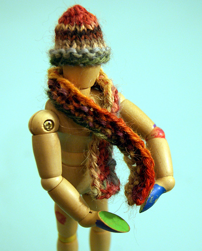 Miniature Hat and Scarf - Fingering Weight photo 2