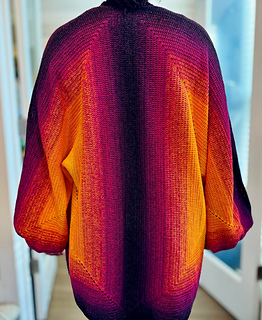 Ravelry: Dahlia HexiCardi (Halloween Edition) pattern by Veda Munroe