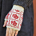Juni fingerless mittens pattern