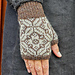 Laura fingerless mittens pattern 