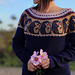 Hedgie Hug Yoke Sweater pattern 