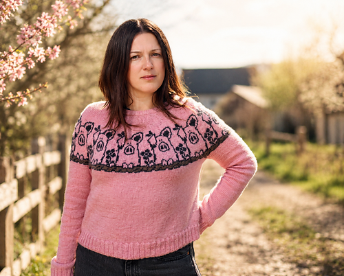 Pretty in Pig Pullover