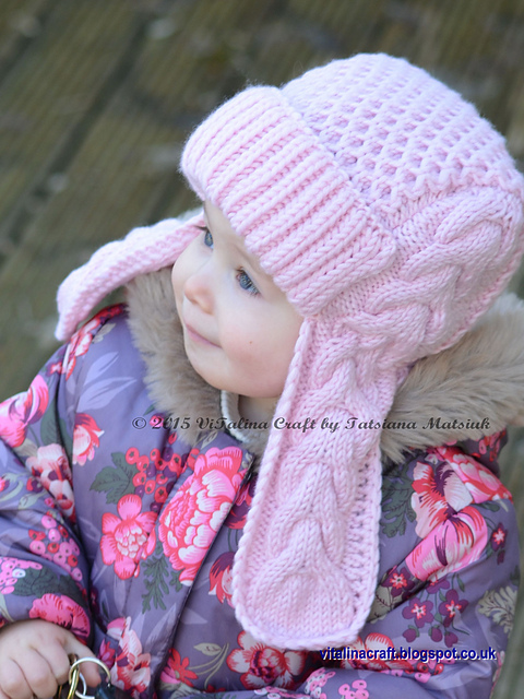 Winterberry Earflap Hat pattern by 