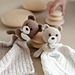 Teddy bear security blanket pattern 