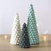 Bobble Christmas trees pattern 