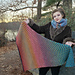 Starburst Shawl pattern 