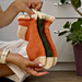 Ruffles socks pattern 