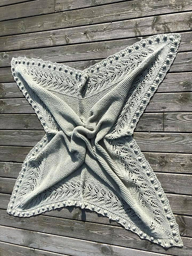 Kornaks babyteppe - Kjersti Mostuen