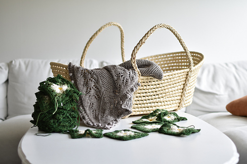 Kornaks babyteppe - Lille rille design