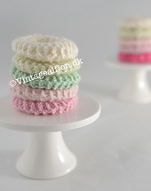 Knitted berets 
This pile is with alternating purl and twisted knit stitches 