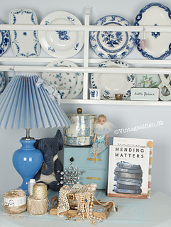 How the Barbie doll wearing a blue Susie cape contributes to my home decor