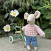 Pullover Berry Mood for Maileg Mouse pattern